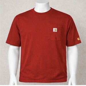 Carhartt Rust Pocket Short-Sleeve Tee